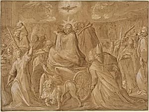 The Triumph of Christ by attributed to Bartolomeo Roverio