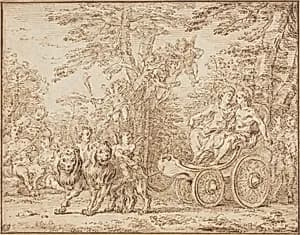 The Triumph of Marriage by Claude Gillot