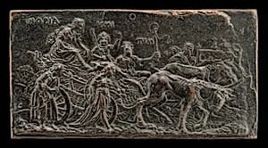 The Triumph of Poverty by Flemish 16th Century