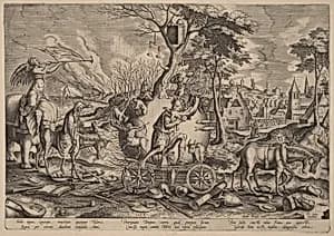 The Triumph of Time by Philip Galle after Pieter Bruegel the Elder