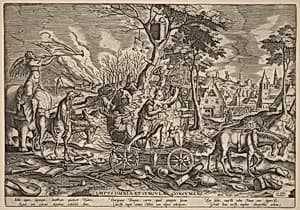 The Triumph of Time by Philip Galle after Pieter Bruegel the Elder