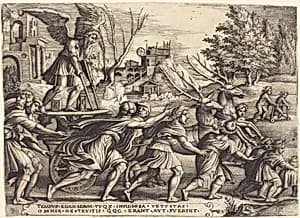 The Triumph of Time by Georg Pencz