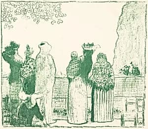 The Tuileries Gardens by Edouard Vuillard