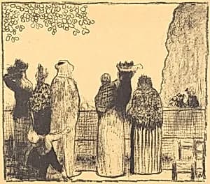 The Tuileries (Les Tuileries) by Edouard Vuillard
