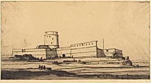 The Turkish Fort by David Young Cameron