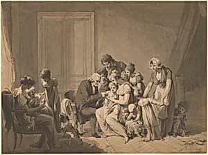 The Vaccine by Louis-Léopold Boilly