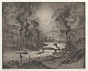 The Valley of Work by Otto August Kühler