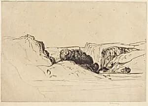 The Valley (or "Glencrutten") by David Young Cameron