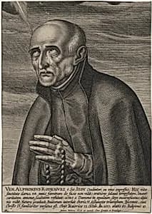 The Venerable Alphonsus Rodriguez by Antonie Wierix