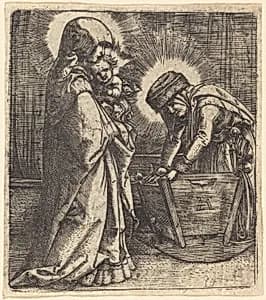 The Virgin and Child and Saint Anne by Albrecht Altdorfer