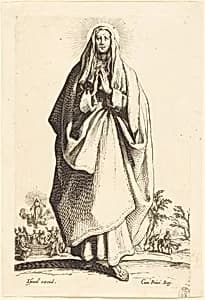 The Virgin by Jacques Callot