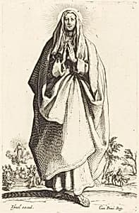 The Virgin by Jacques Callot