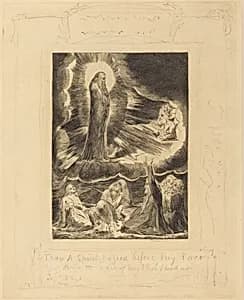 The Vision of Eliphaz by William Blake