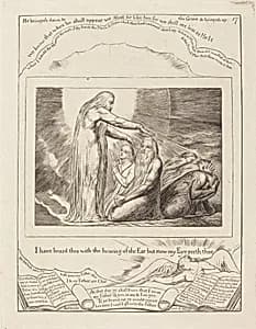The Vision of God by William Blake