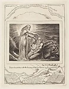 The Vision of God by William Blake
