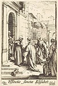 The Visitation by Jacques Callot