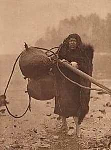 The Whaler - Makah by Edward Sheriff Curtis