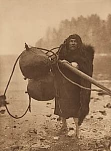 The Whaler - Makah by Edward Sheriff Curtis