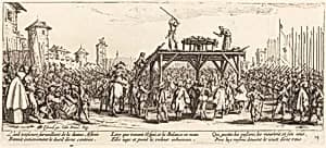 The Wheel by Jacques Callot