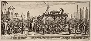 The Wheel by Gerrit van Schagen after Jacques Callot