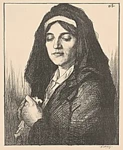 The Widow by William Strang