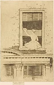 The Window Cleaner, Chelsea by Théodore Roussel
