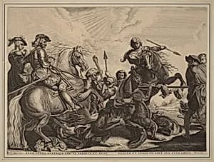 The Wolf Hunt by Willem van der Leeuw after Sir Peter Paul Rubens