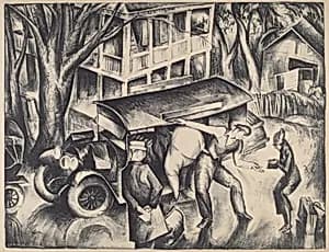 The Woodstock Bus by Earle B. Winslow
