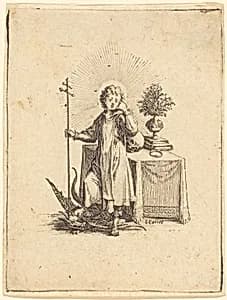 The Young Jesus by Jacques Callot