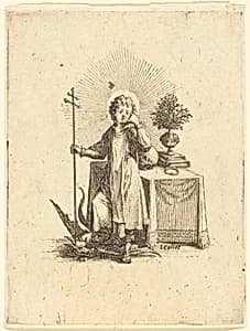 The Young Jesus by Jacques Callot