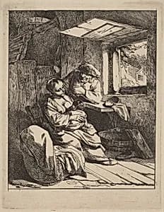The Young Mother by Cornelis Bega