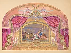 Theatrical Picture Drop by Gilbert Sackerman