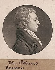 Theodorick Bland by Charles B. J. Févret de Saint-Mémin