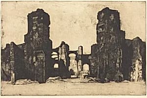 Thermae of Caracalla by David Young Cameron