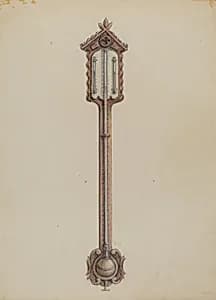 Thermometer by Franklin C. Moyan