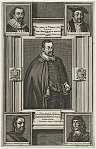 Thomas Bodley by Michael Burghers