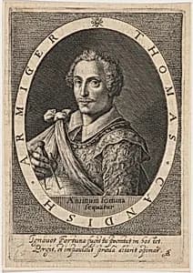 Thomas Cavendish by Willem de Passe and Magdalena de Passe