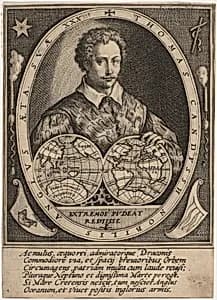 Thomas Cavendish by Crispijn de Passe I
