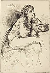 Thomas Haden of Derby by Francis Seymour Haden after Joseph Wright