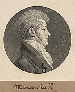 Thomas Mendenhall, Jr. by Charles B. J. Févret de Saint-Mémin