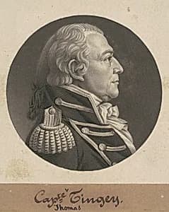 Thomas Tingey by Charles B. J. Févret de Saint-Mémin