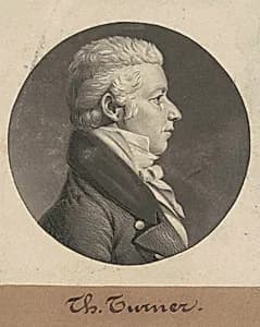 Thomas Turner by Charles B. J. Févret de Saint-Mémin