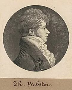 Thomas Webster by Charles B. J. Févret de Saint-Mémin