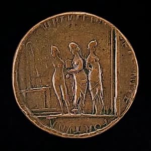 Three Female Figures [reverse] by Venetian 16th Century