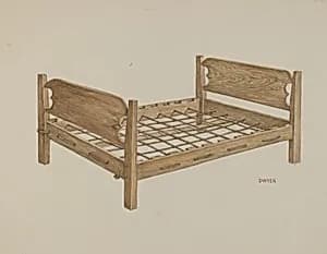Three-quarter Bed by Grace Dwyer