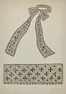 Tie and Cuff by Lillian Causey