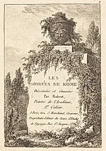 Title Page by Hubert Robert