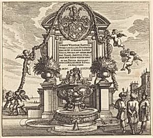 Title Page by Melchior Küsel after Johann Wilhelm Baur