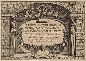 Title Page by Hieronymus Cock
