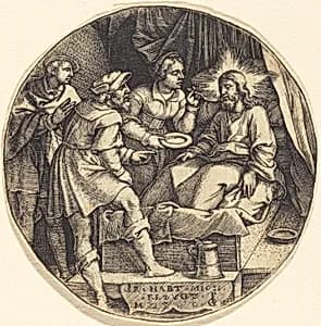 To Nurse the Sick by Georg Pencz